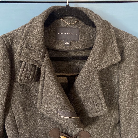 Banana Republic Pea Coat Jacket - Picture 2 of 2